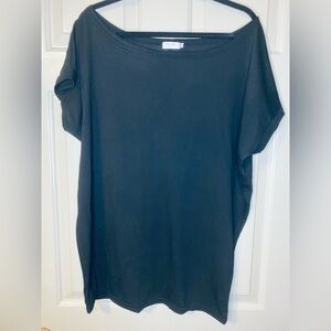 Women’s Black Batwing Blouse,‎ L